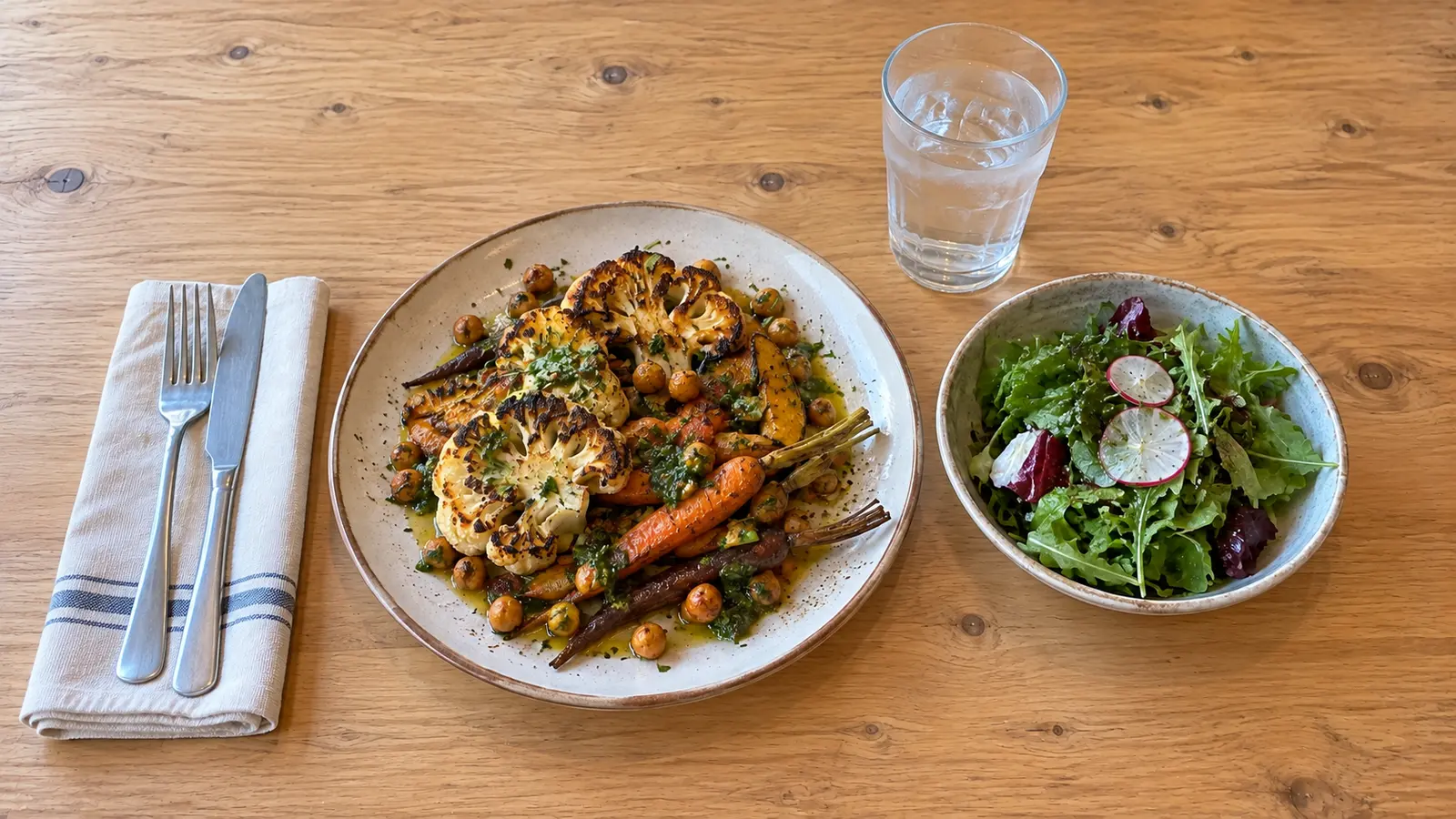 Where vegetables get the main-event treatment