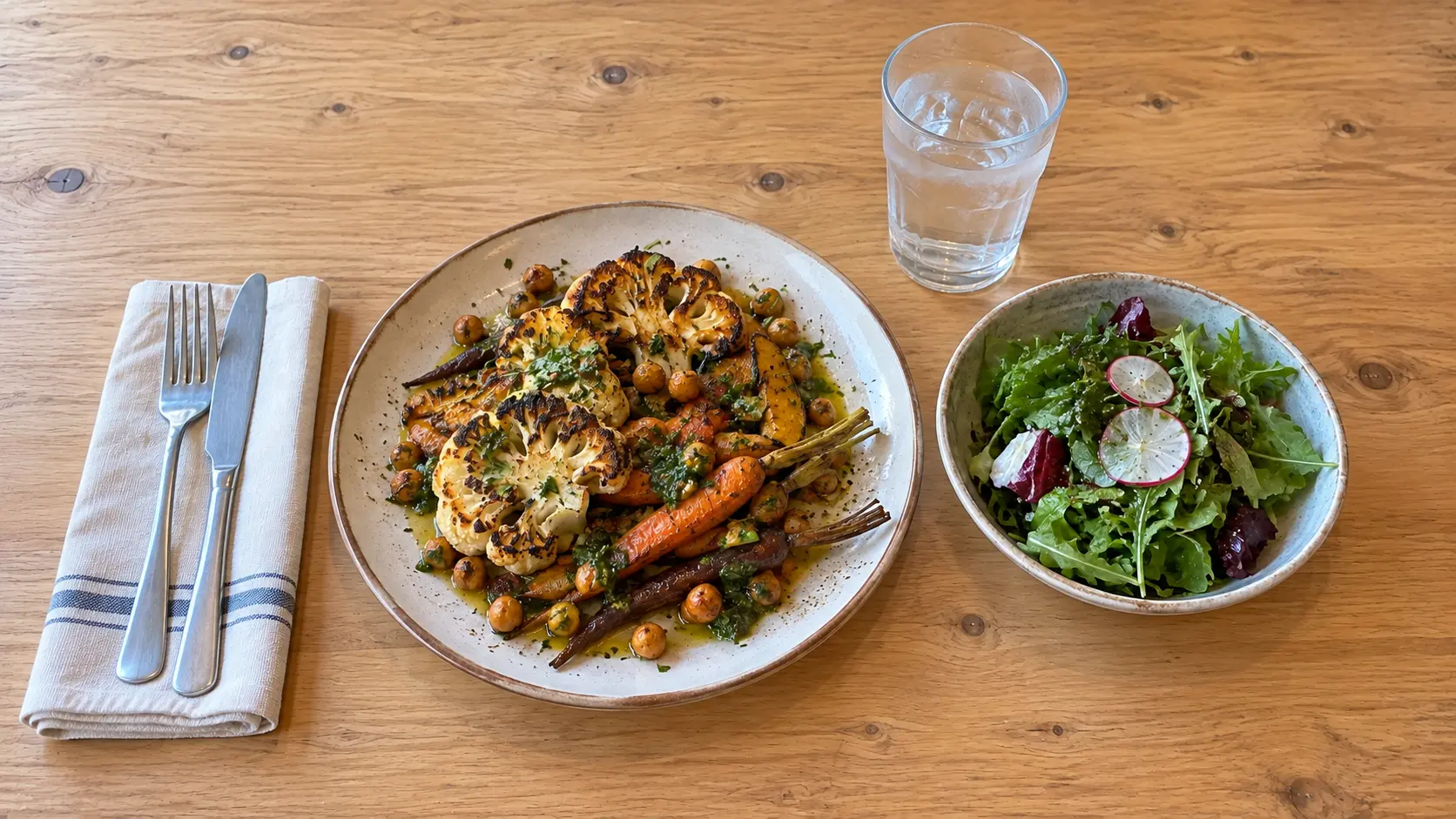 Where vegetables get the main-event treatment