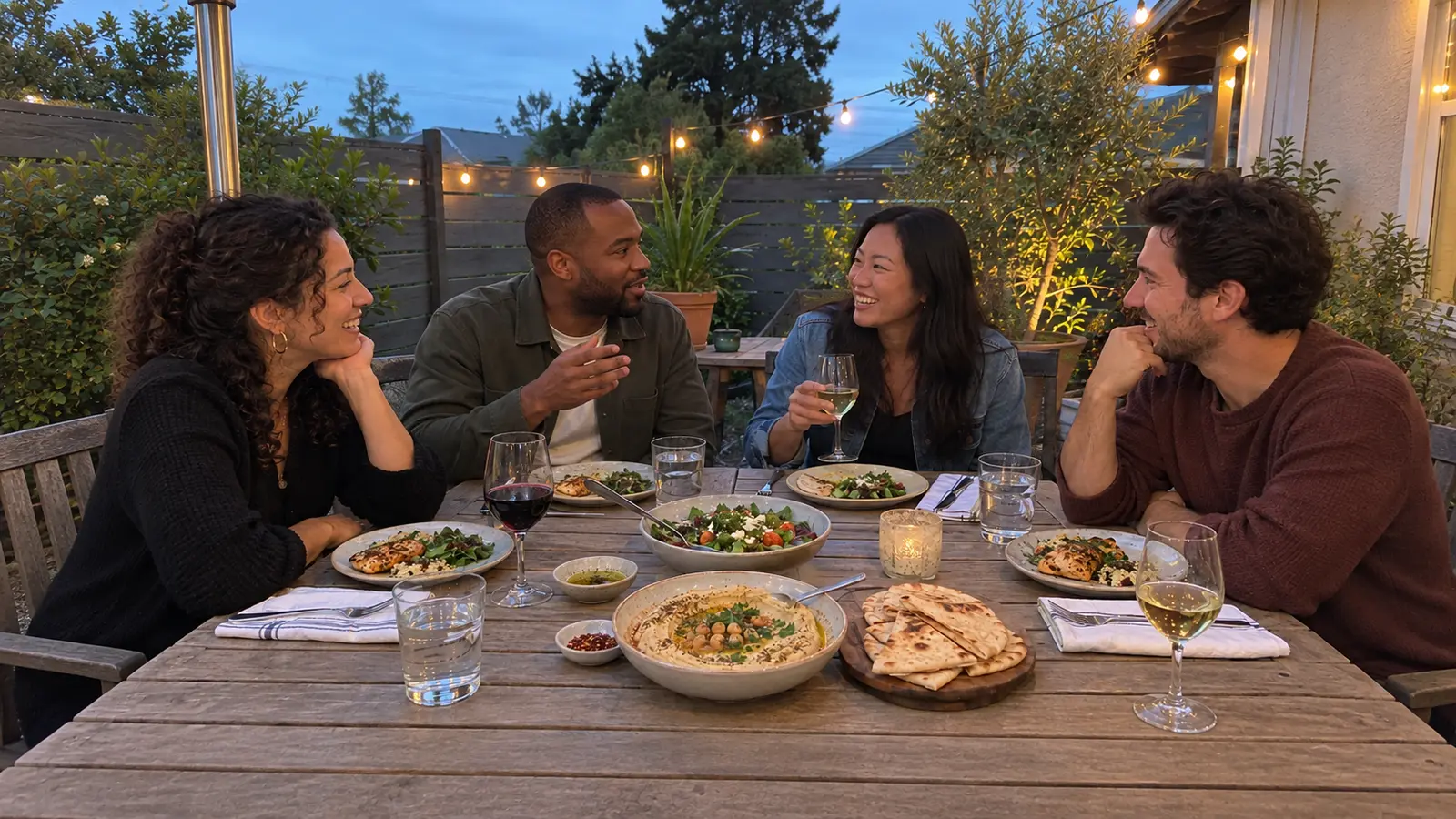 How dinner became the neighborhood party