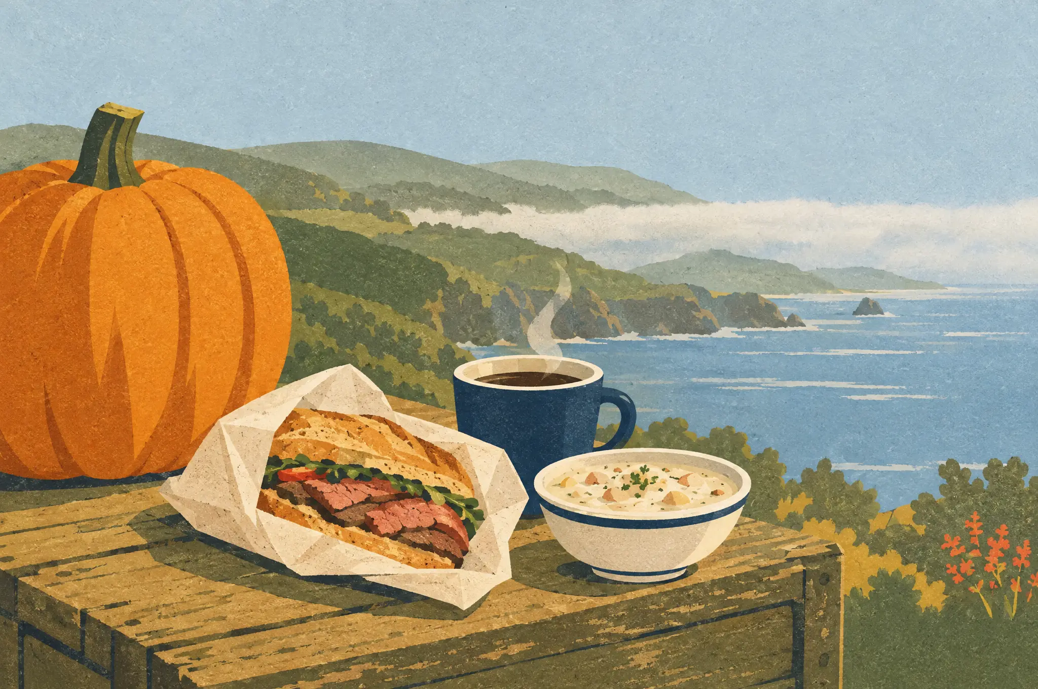 Where to eat at the Half Moon Bay Art & Pumpkin Festival 2026