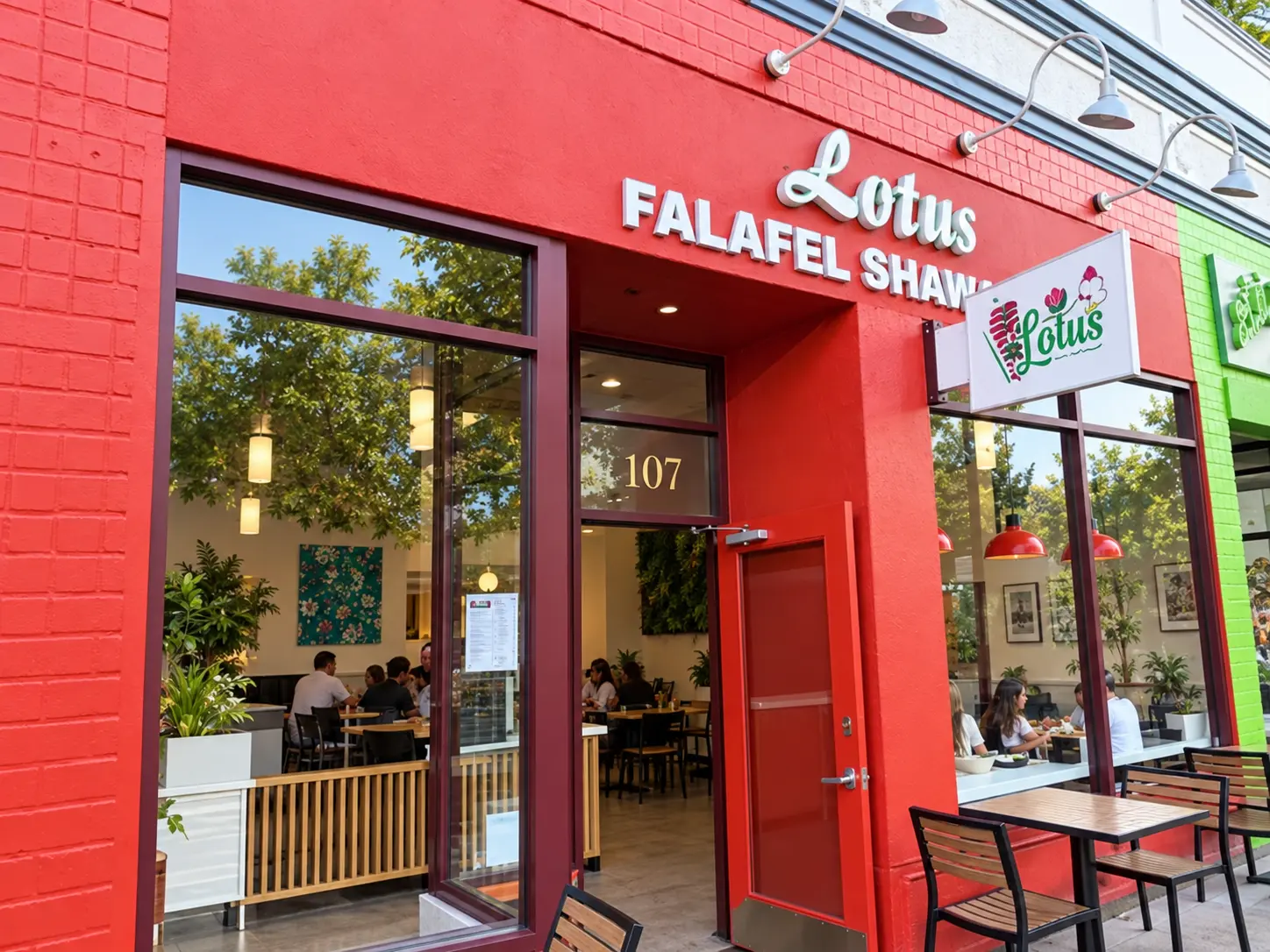 Photo of Lotus Falafel and Shawarma - Burlingame restaurant in Burlingame