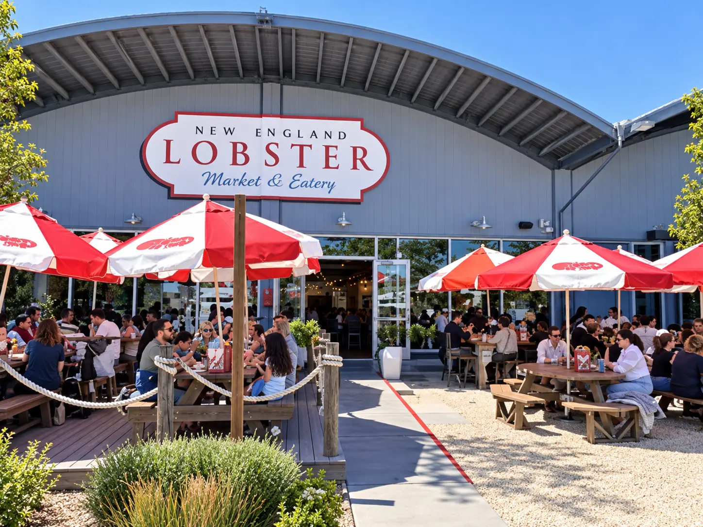 Photo of New England Lobster Market & Eatery restaurant in Burlingame