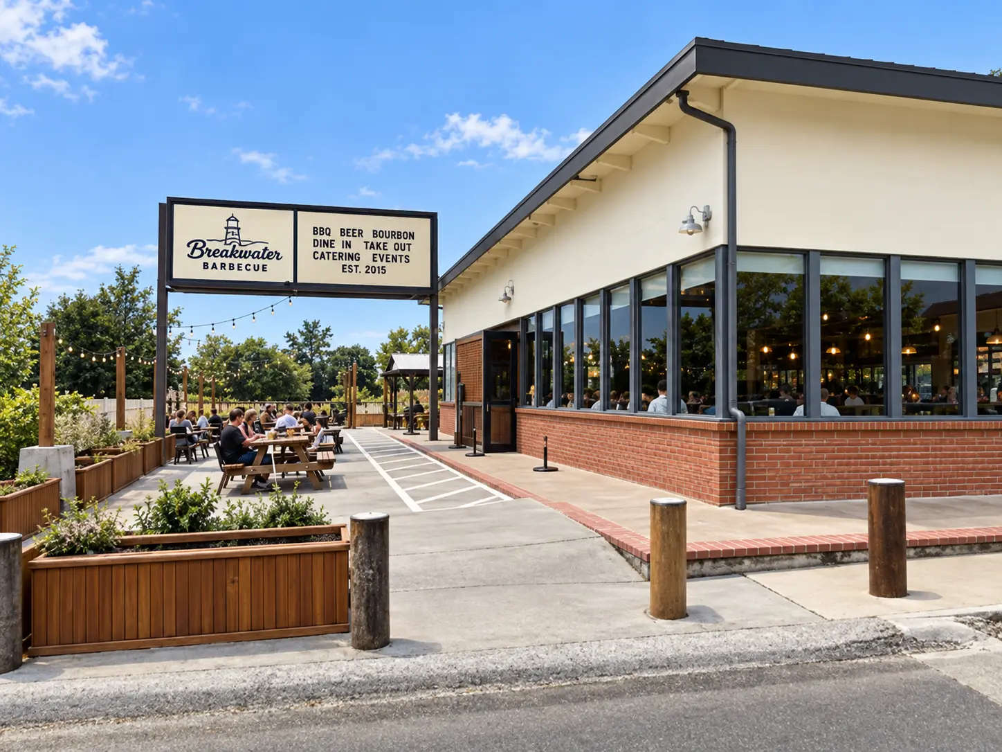 Photo of Breakwater Barbecue restaurant in El Granada
