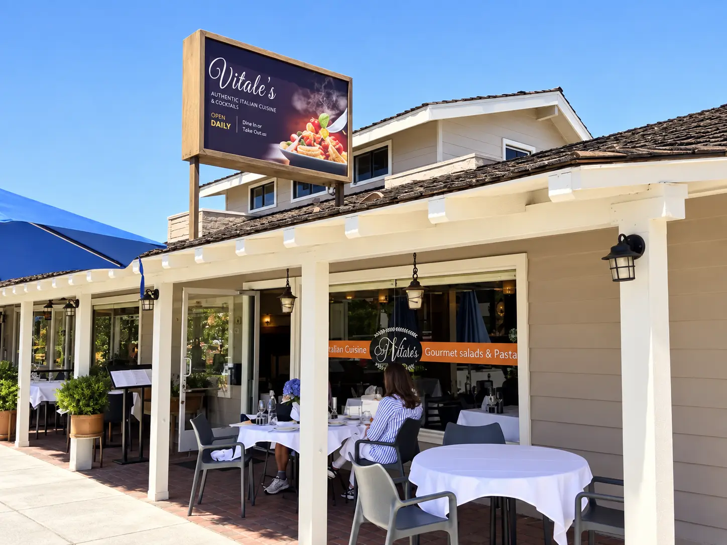 Photo of Cafe Vitale restaurant in Los Altos