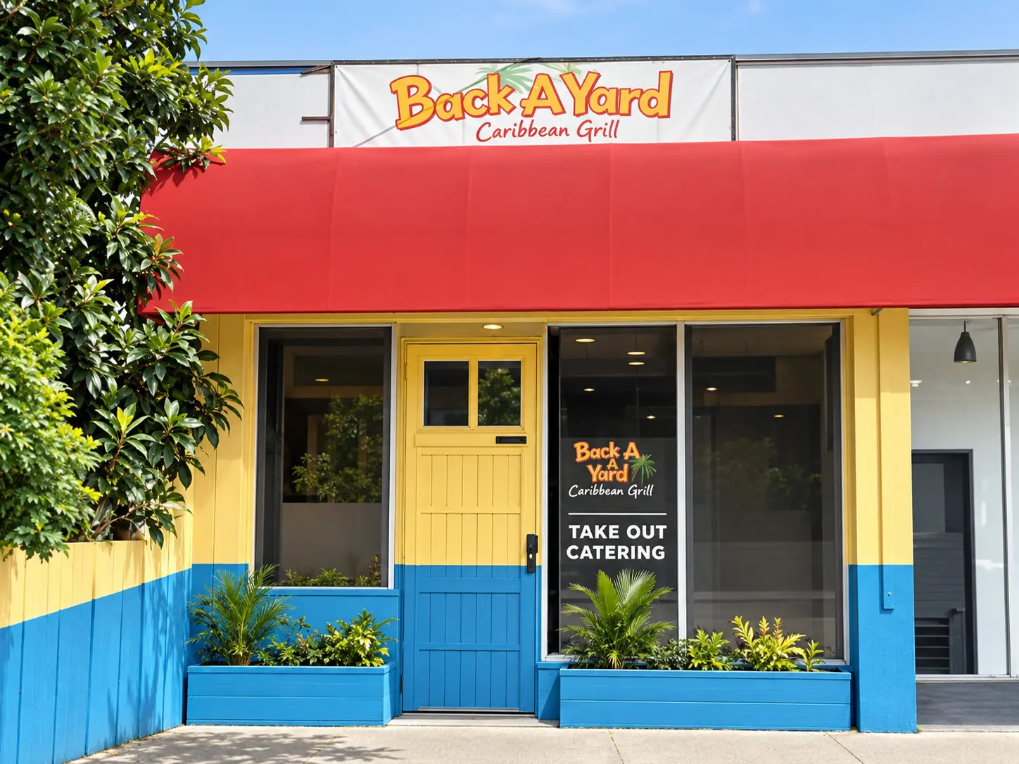 Photo of Back A Yard Caribbean Grill restaurant in Menlo Park