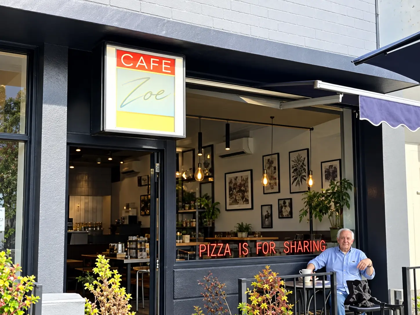 Photo of Cafe Zoe & Neighborhood Pizza Guy restaurant in Menlo Park