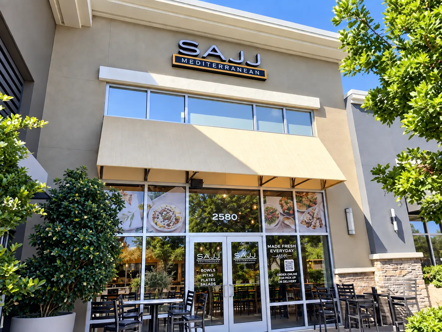 Photo of SAJJ Mediterranean restaurant in Mountain View