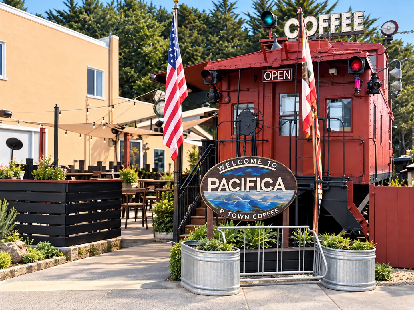 Photo of P Town Coffee & Tea restaurant in Pacifica