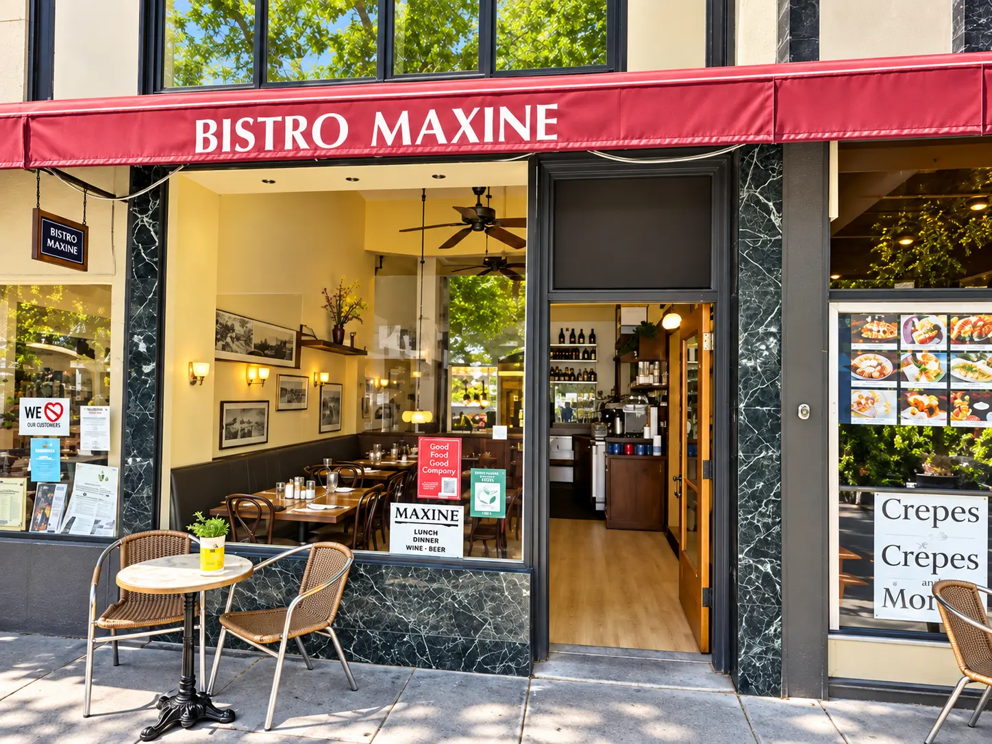 Photo of Bistro Maxine restaurant in Palo Alto