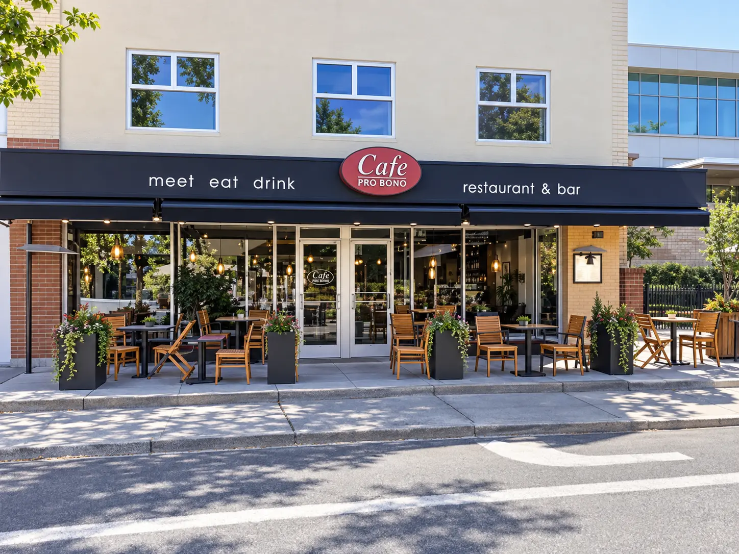Photo of Cafe Pro Bono restaurant in Palo Alto
