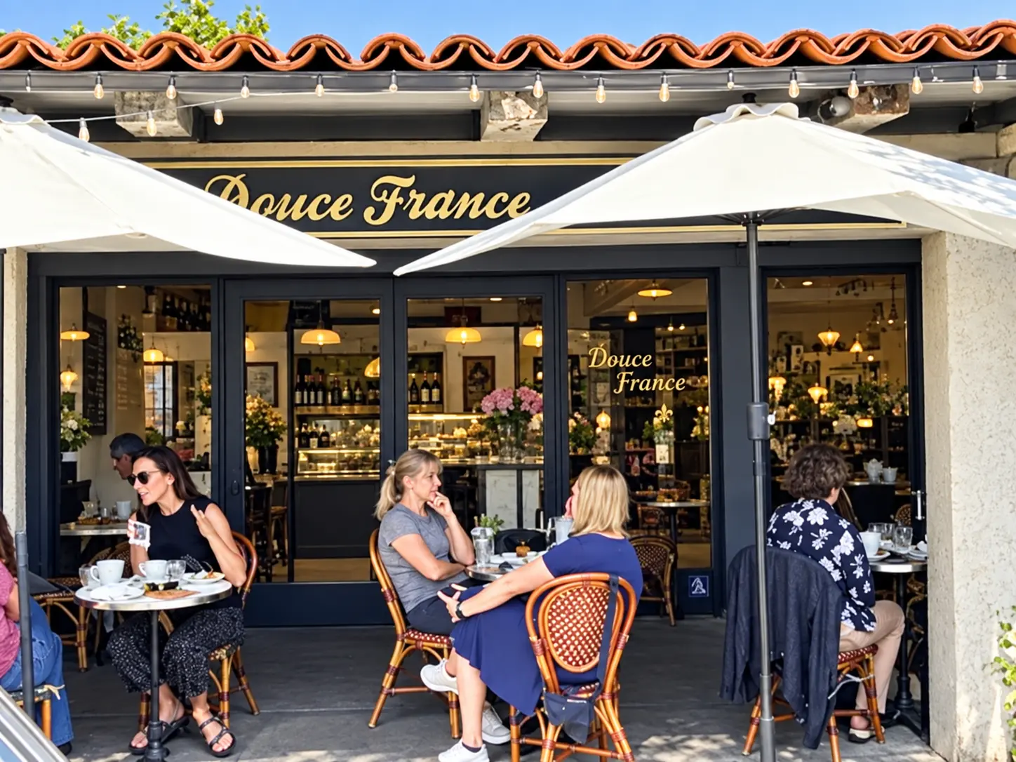 Photo of Douce France restaurant in Palo Alto