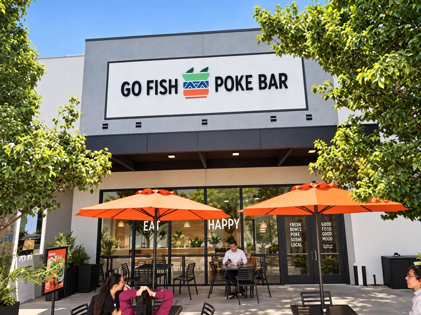 Photo of Go Fish Poke Bar- Stanford Shopping Center restaurant in Palo Alto