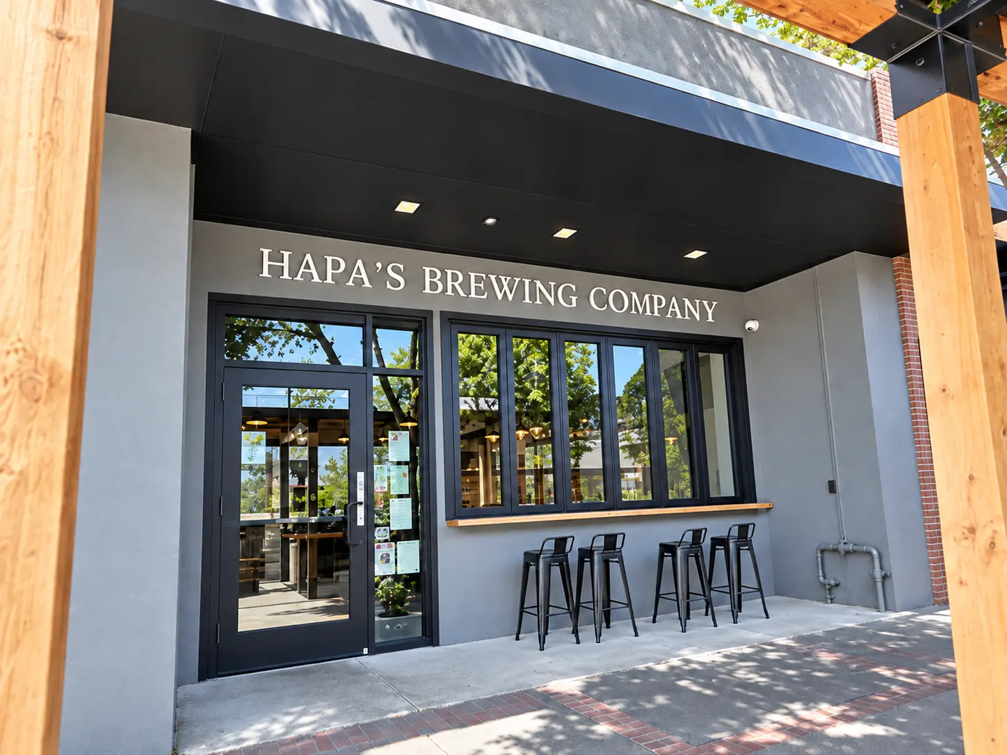 Photo of Hapa’s Brewing Company restaurant in San Carlos