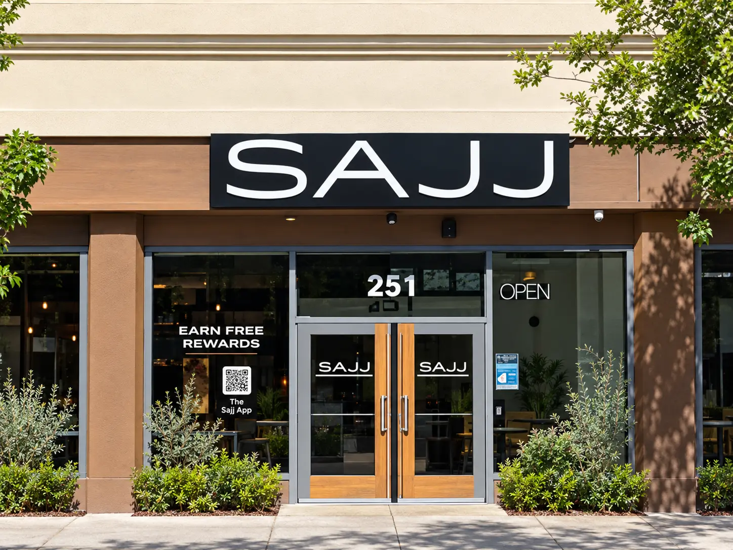 Photo of SAJJ Mediterranean restaurant in San Mateo